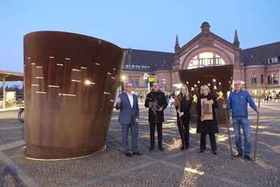 Battle Drums | Ralf Hellige, Wolfgang Beckermann, Katharina Pötter, Anna Kebschull, Hartmut Rählmann (c) Gabriele Janz/LVO