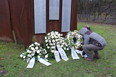 Gedenkfeier 27. Januar 2019 | Mahnmal Augustaschacht (c) Gabriele Janz/LVO