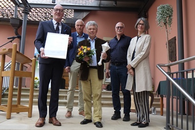 Landschaftstag 2022 | Auszeichnung für Fritz-Gerd Mittelstädt (c) Gabriele Janz/LVO